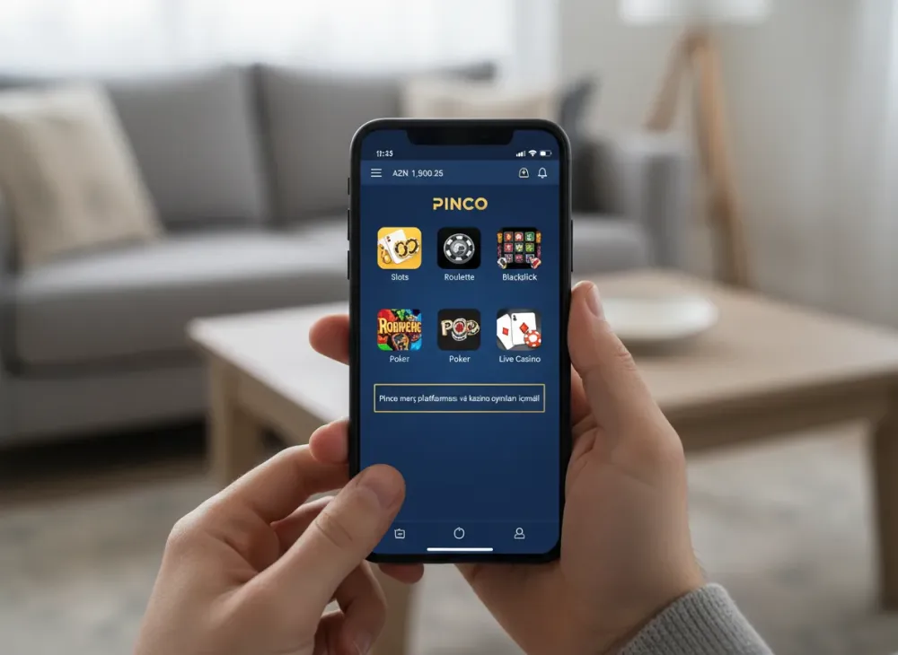 Pinco mərc platforması və kazino oyunları icmalı